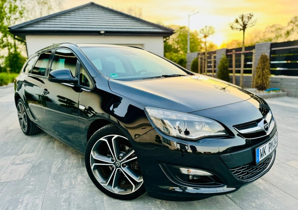 Opel Astra cena 27900 przebieg: 189000, rok produkcji 2013 z Wąsosz małe 742